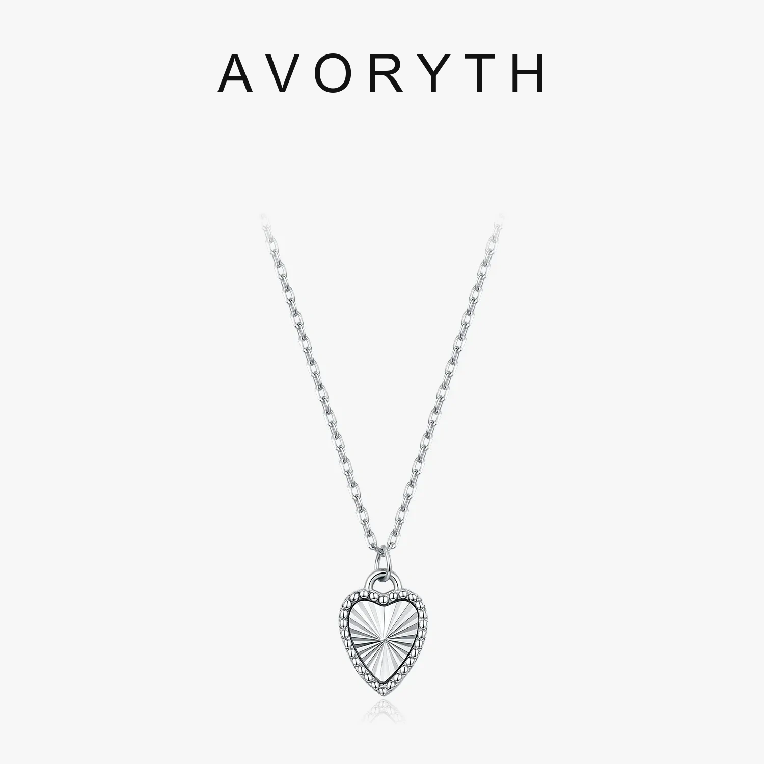 AVORYTH Marielle Heart Sterling Silver Necklace product image 6