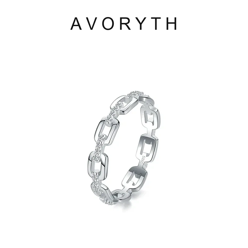 AVORYTH Estelle Geometric Sterling Silver Ring product image 5