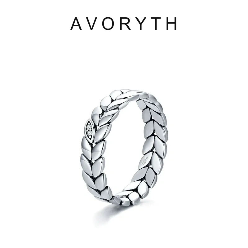 AVORYTH Alessia Leaf Sterling Silver Ring product image 5