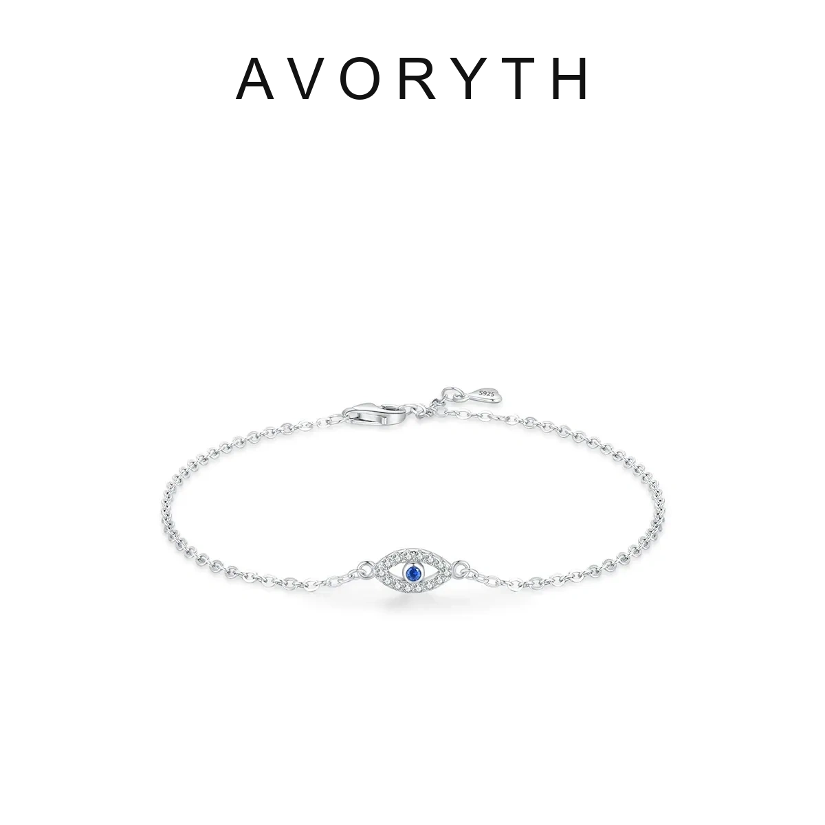 AVORYTH Caelia Blue Evil Eye Sterling Silver Bracelet product image 7