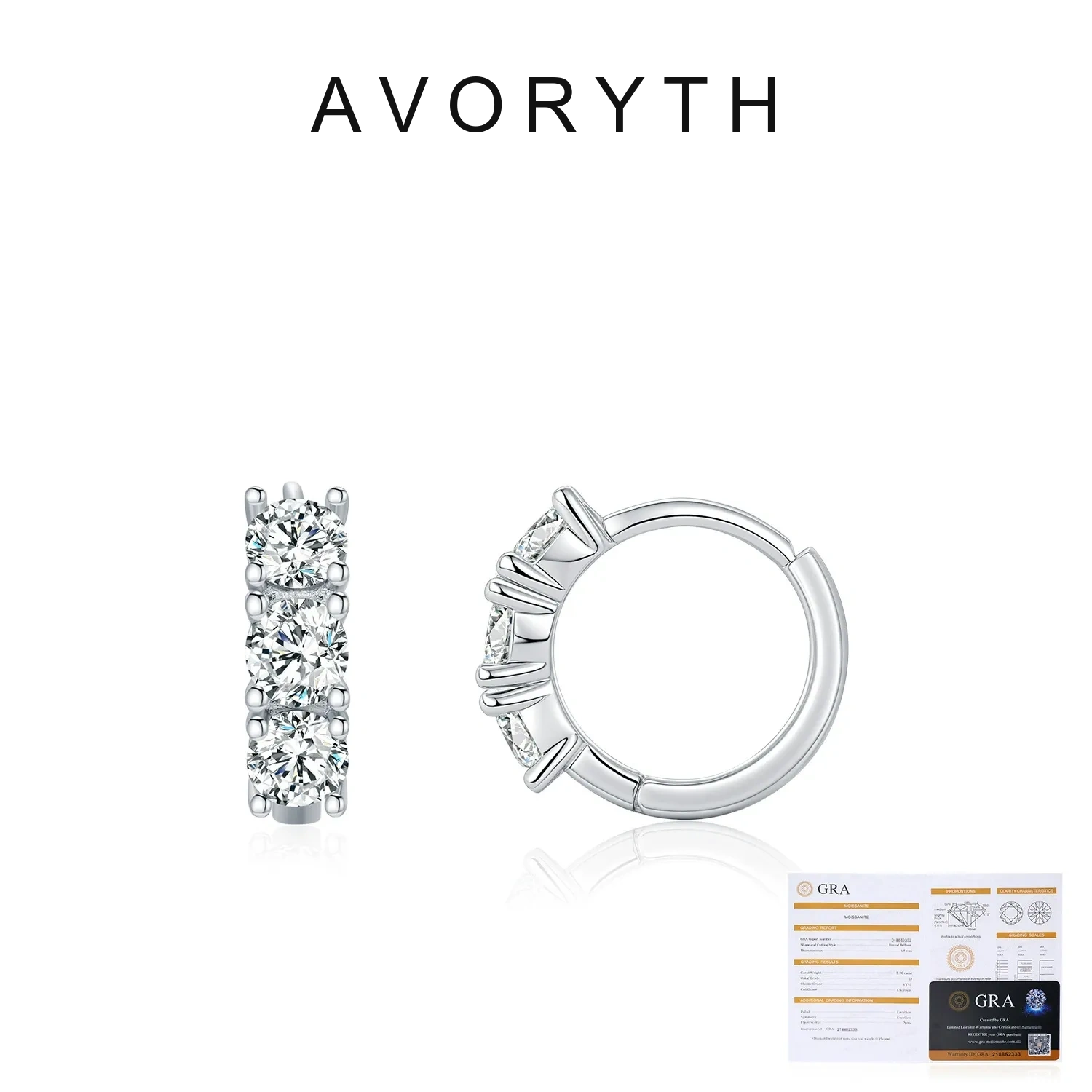 AVORYTH Alessia Moissanite Earrings product image 5