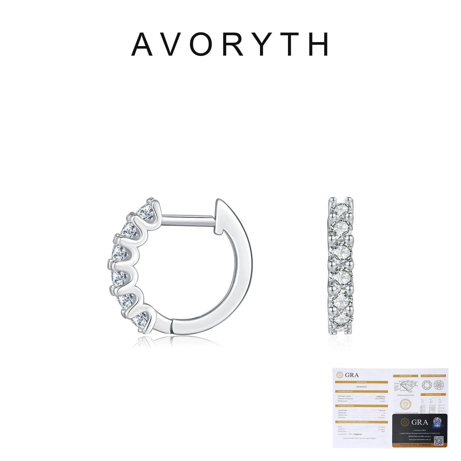 AVORYTH Corinne Moissanite Earrings product image 5