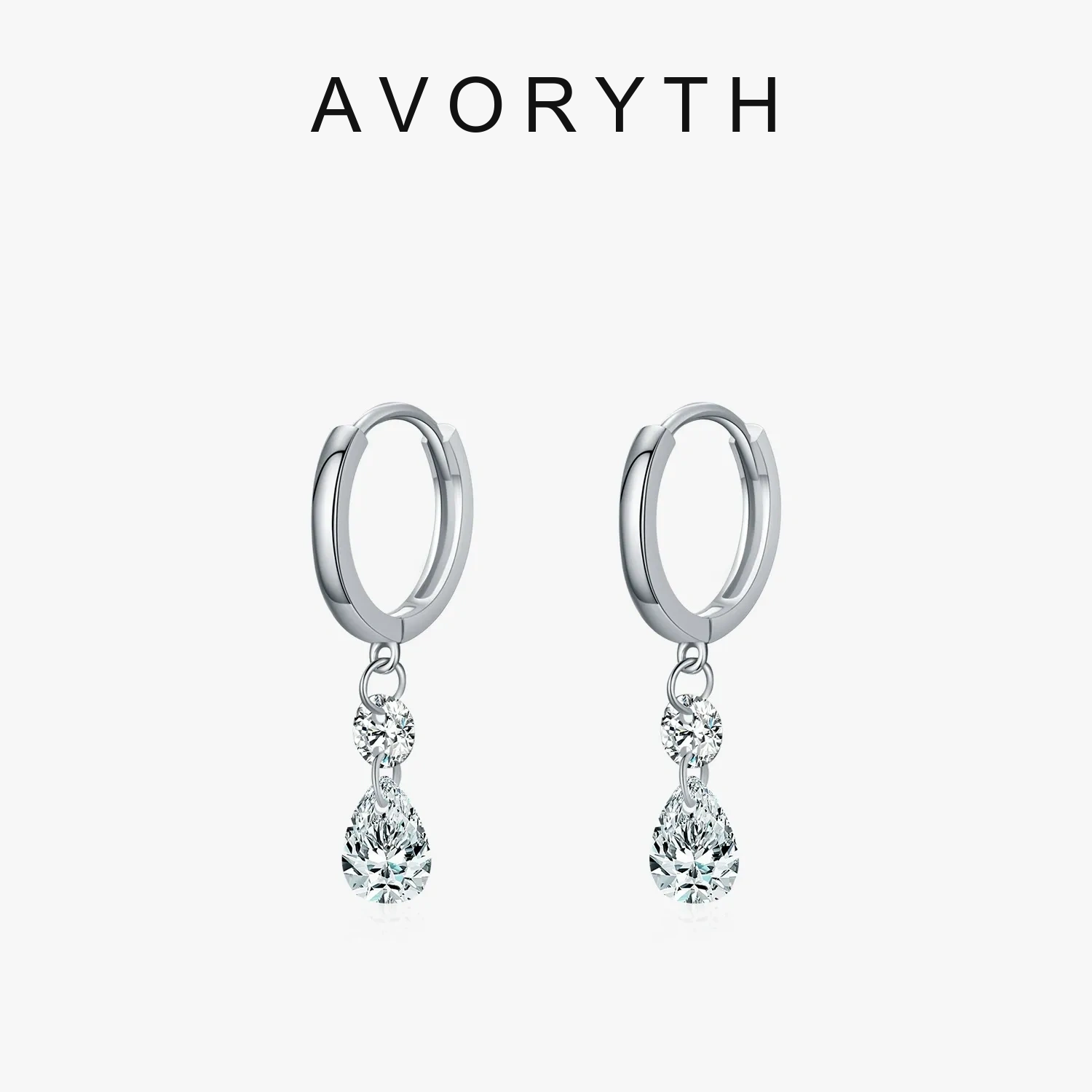 AVORYTH Valeria Teardrop Moissanite Earrings product image 5