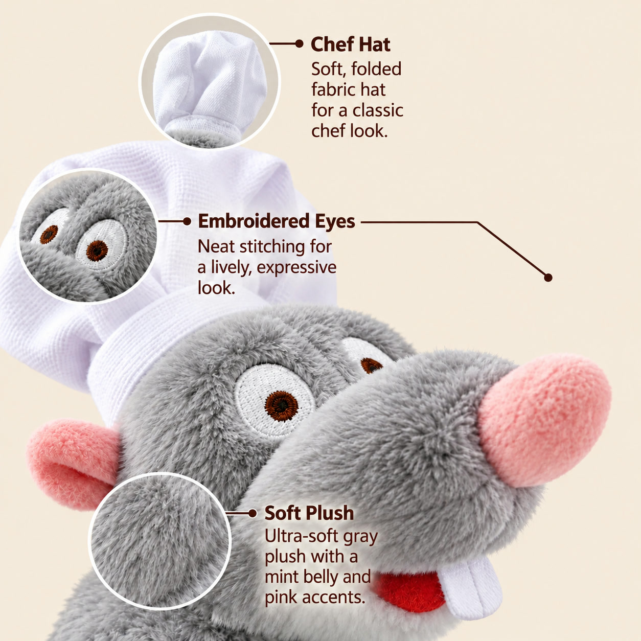 🐭 Final Days – 60% OFF Funny Mouse Hair Clip Headband – Avoryth