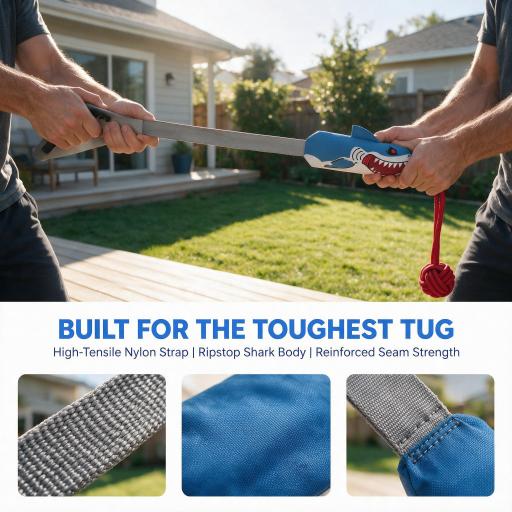 Heeipaw Squeaky Tug Rope Toy – Interactive Chew & Training Toy For Happy, Healthy Dogs