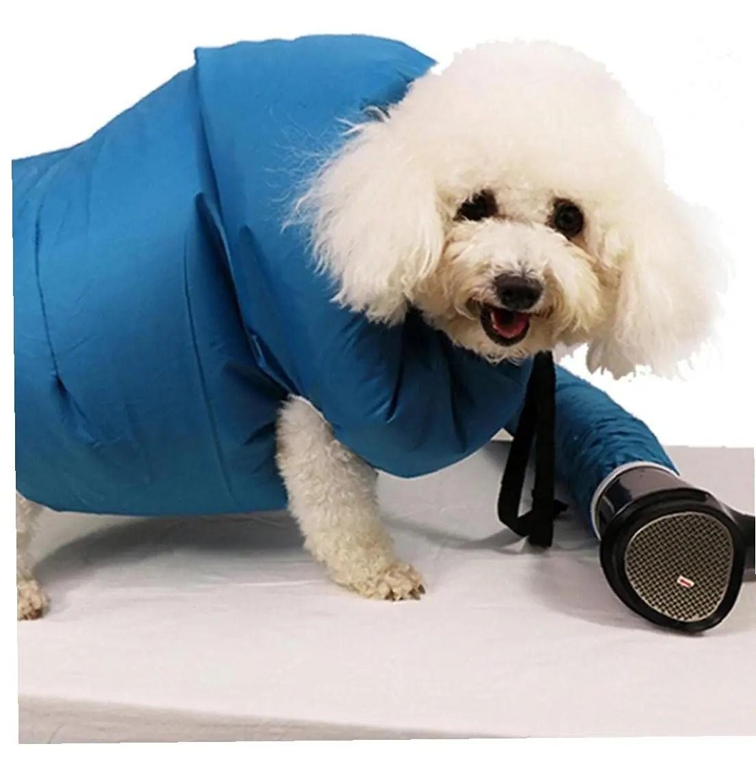 Heeipaw Multi-Size Dog Drying Bag - 360° Air Circulation Grooming Suit for Small, Medium & Large Dogs and Cats, Pet Blow Drying 