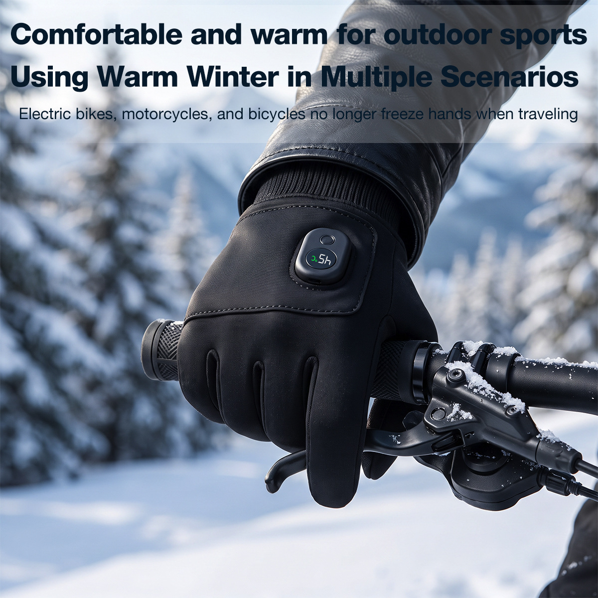 Heated gloves product detail image 4