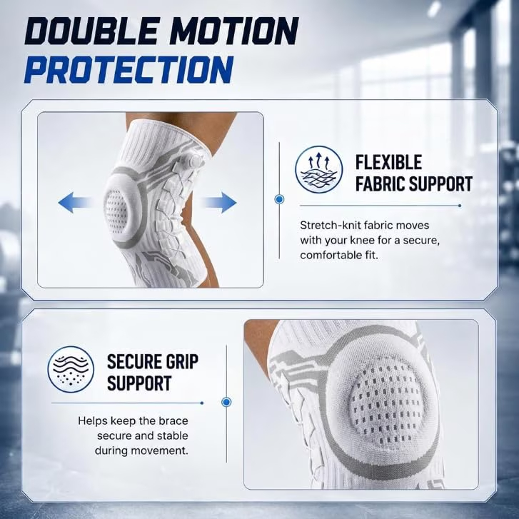 Adjustable Compression Knee Brace Straps