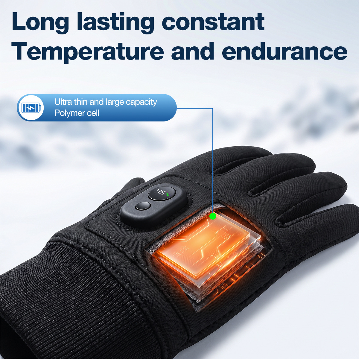 Heated gloves product detail image 13