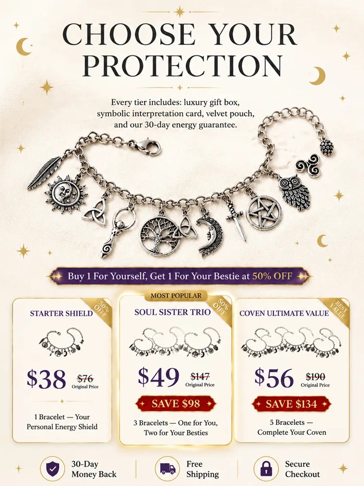 Symbolic bracelet design detail