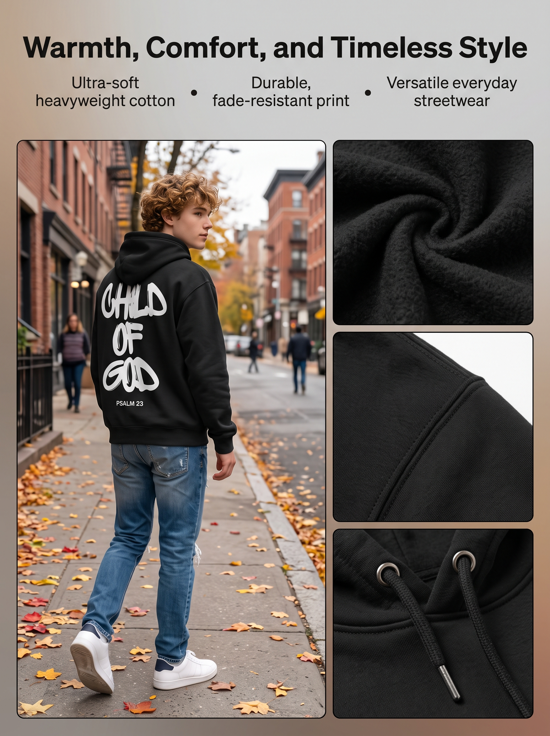 Child of God hoodie product story image 6