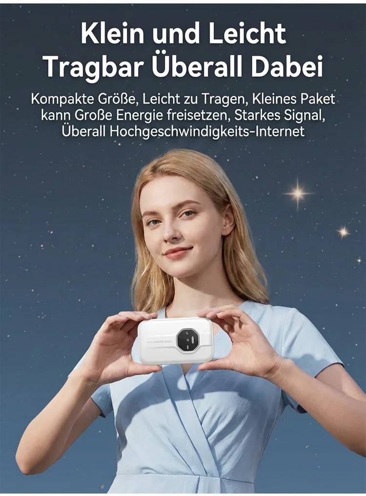Portable network device feature image
