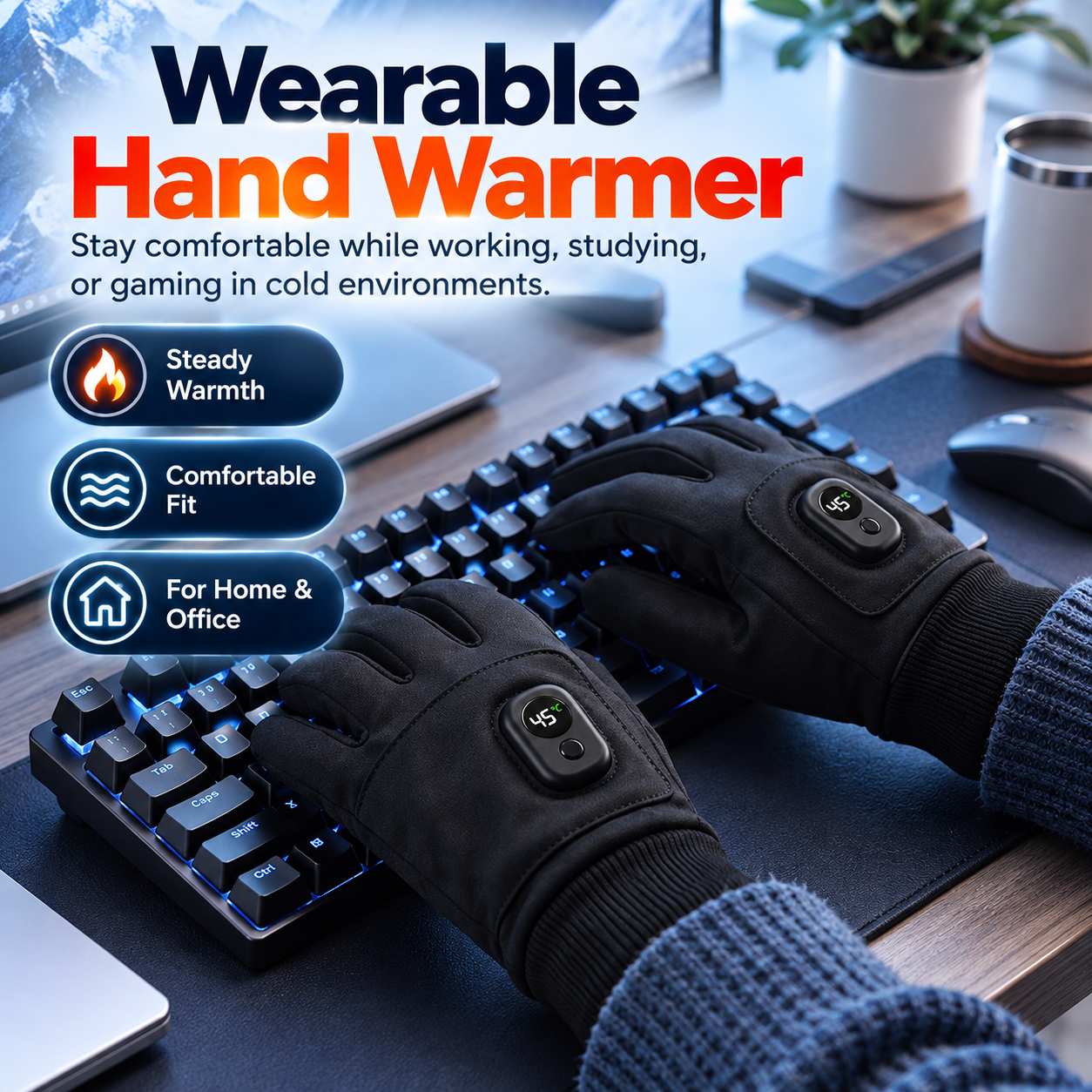 Heated gloves product detail image 19