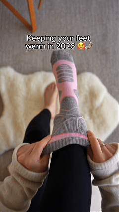 Heated Socks Animated Product Demonstration Two