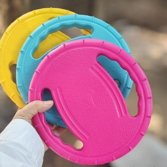 Heeipaw Durable Dog Toy, Bite-resistant Flying Disc For Training, Interactive Outdoor Fetch Toy For Dogs, Puppies & Border Collies - image 1