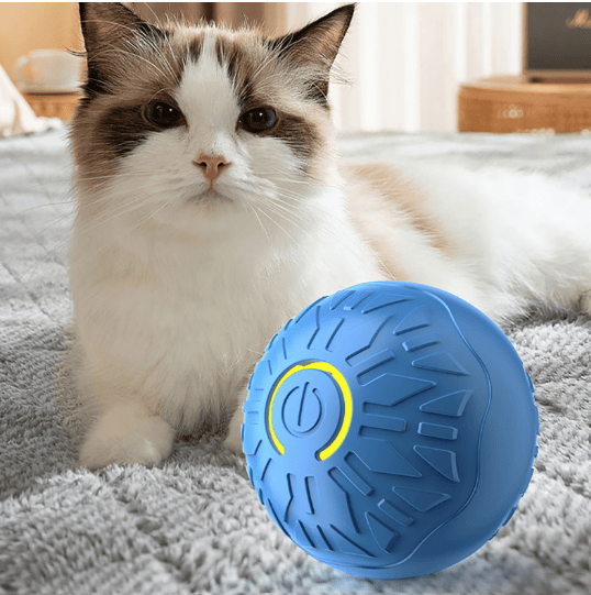 Heeipaw Interactive Cat & Dog Toy Ball, Durable Automatic Teaser Ball, Self-play Smart Pet Toy For Cats And Dogs, Boredom Relief & Iq Training - image 3
