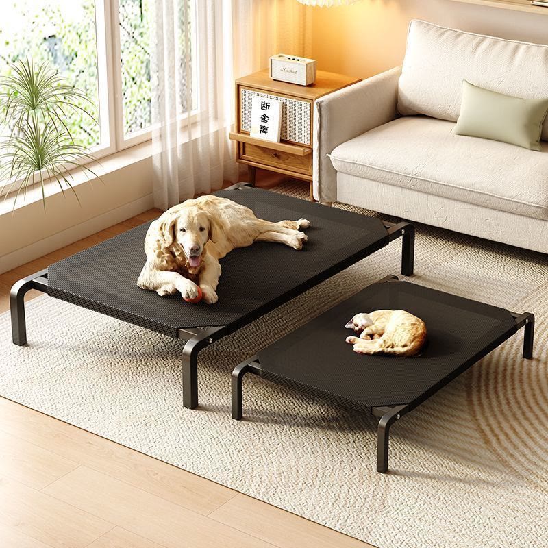 Heeipaw All-season Dog Bed For Large Dogs, Waterproof & Moisture-resistant Pet Cot, Warm Winter Dog House Mat, Removable Washable Pet Bed - image 1