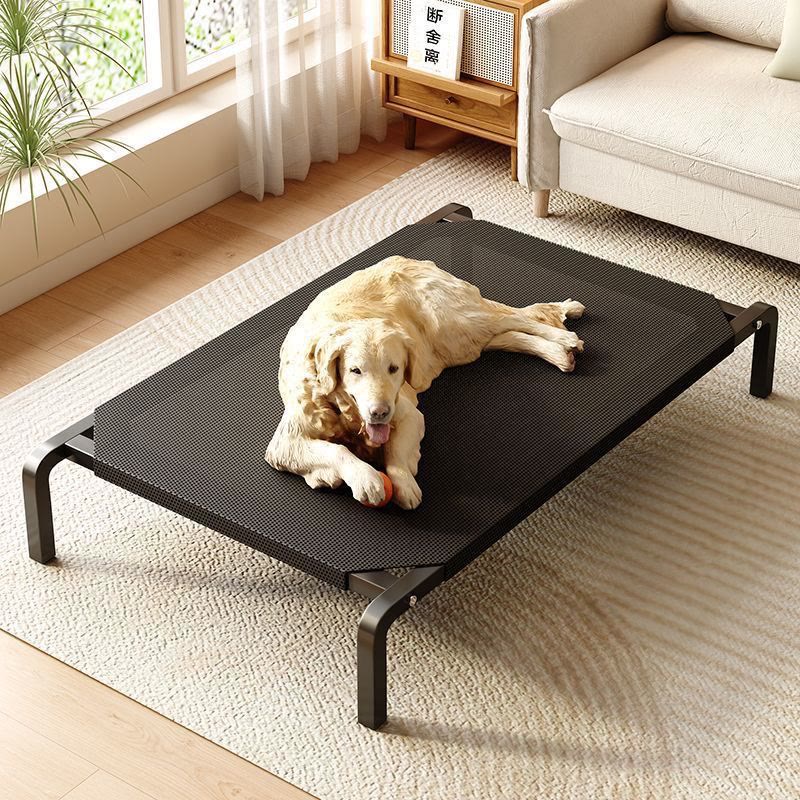 Heeipaw All-season Dog Bed For Large Dogs, Waterproof & Moisture-resistant Pet Cot, Warm Winter Dog House Mat, Removable Washable Pet Bed - image 2