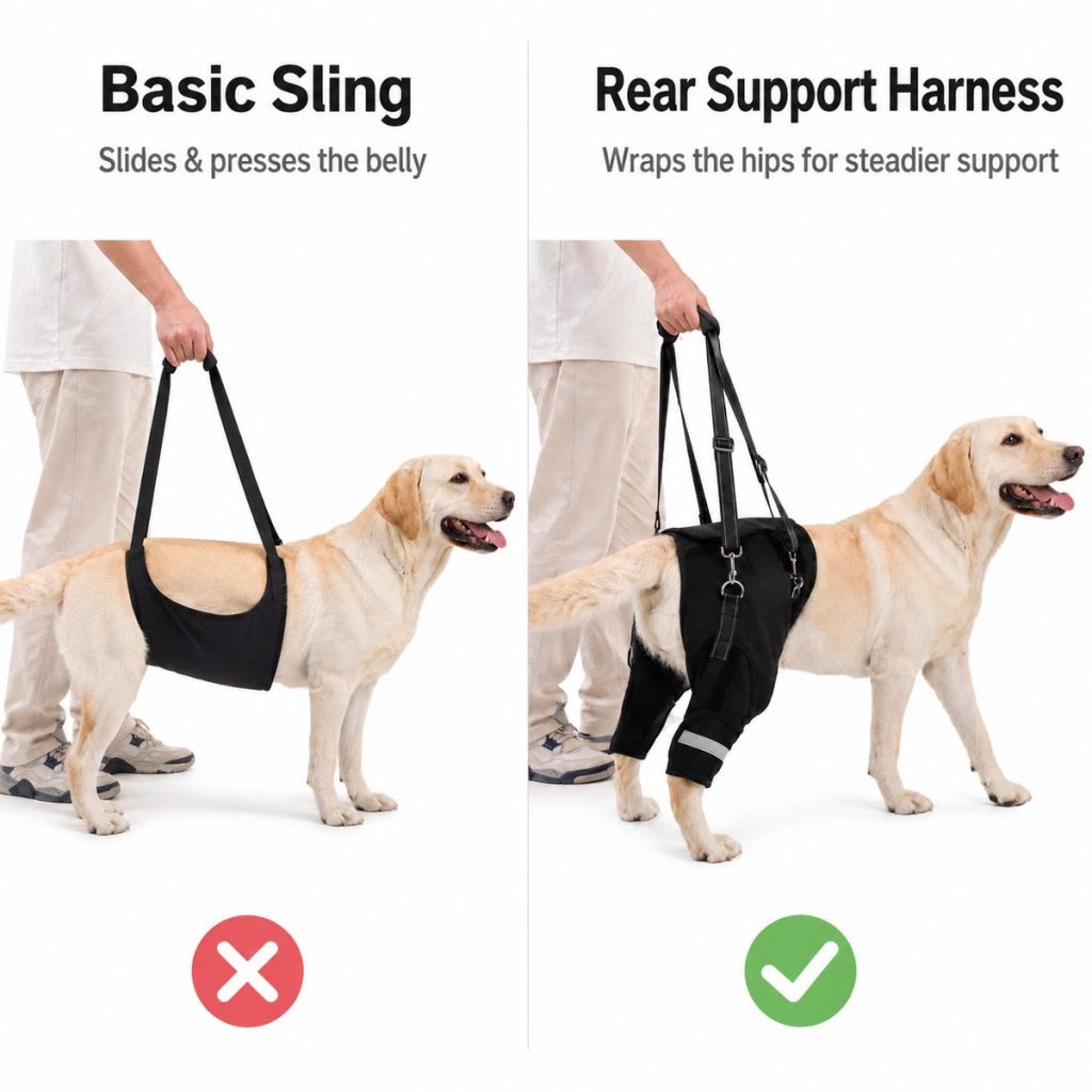 Heeipaw Mobility Support Dog Harness – Rear Leg Lift Aid For Senior & Recovery Dogs - image 6