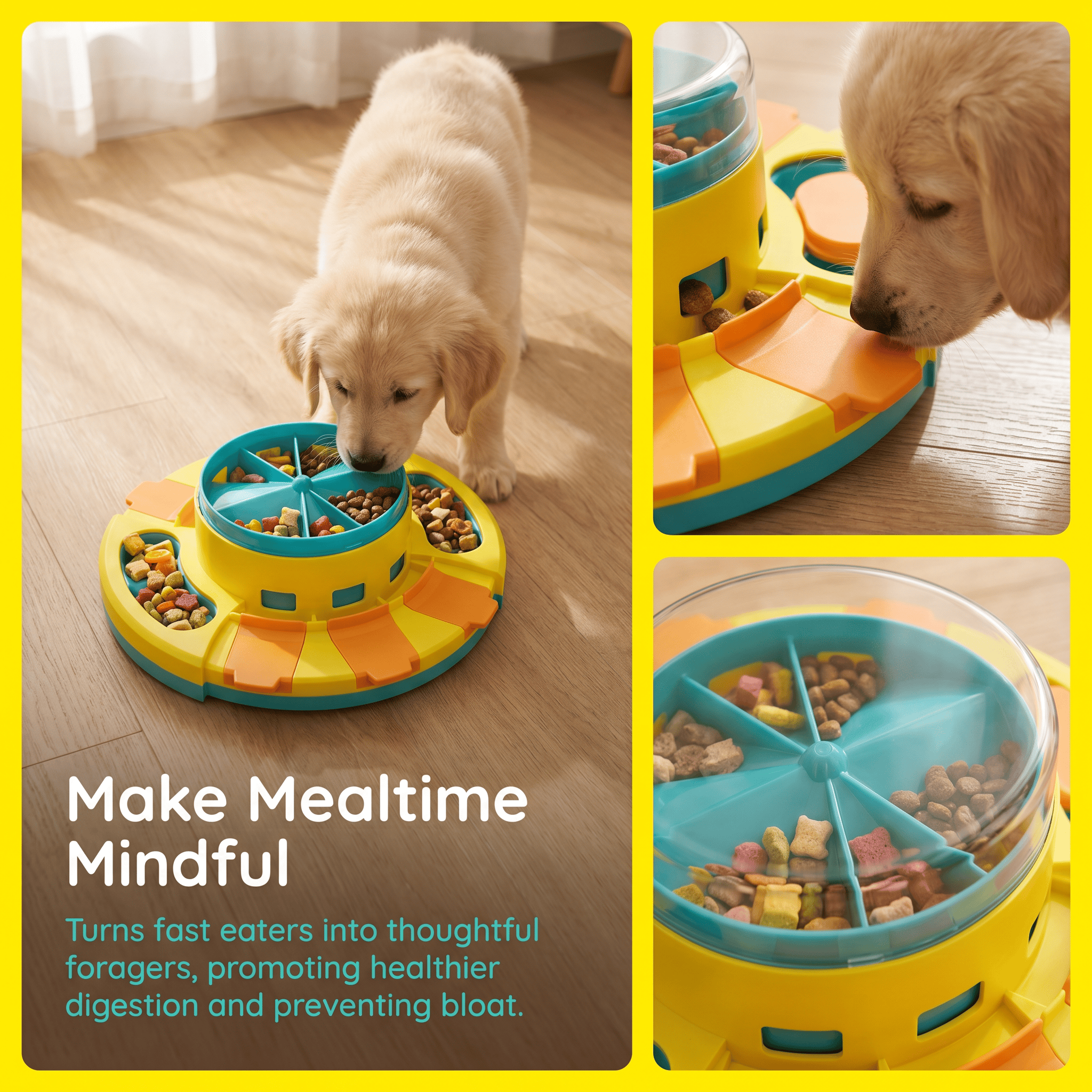 Heeipaw Interactive Treat Dispenser – Puzzle Reward Toy for Dogs - image 2