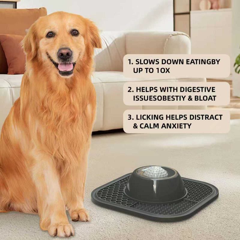 Heeipaw Silicone Lick Bowl – Slow Feeder Enrichment Bowl for Dogs & Cats - image 1
