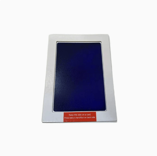 Heeipaw PawPrint Keepsake Frame – Inkless Paw Print Memory Kit for Dogs & Cats - Blue - S95*57mm - image 7