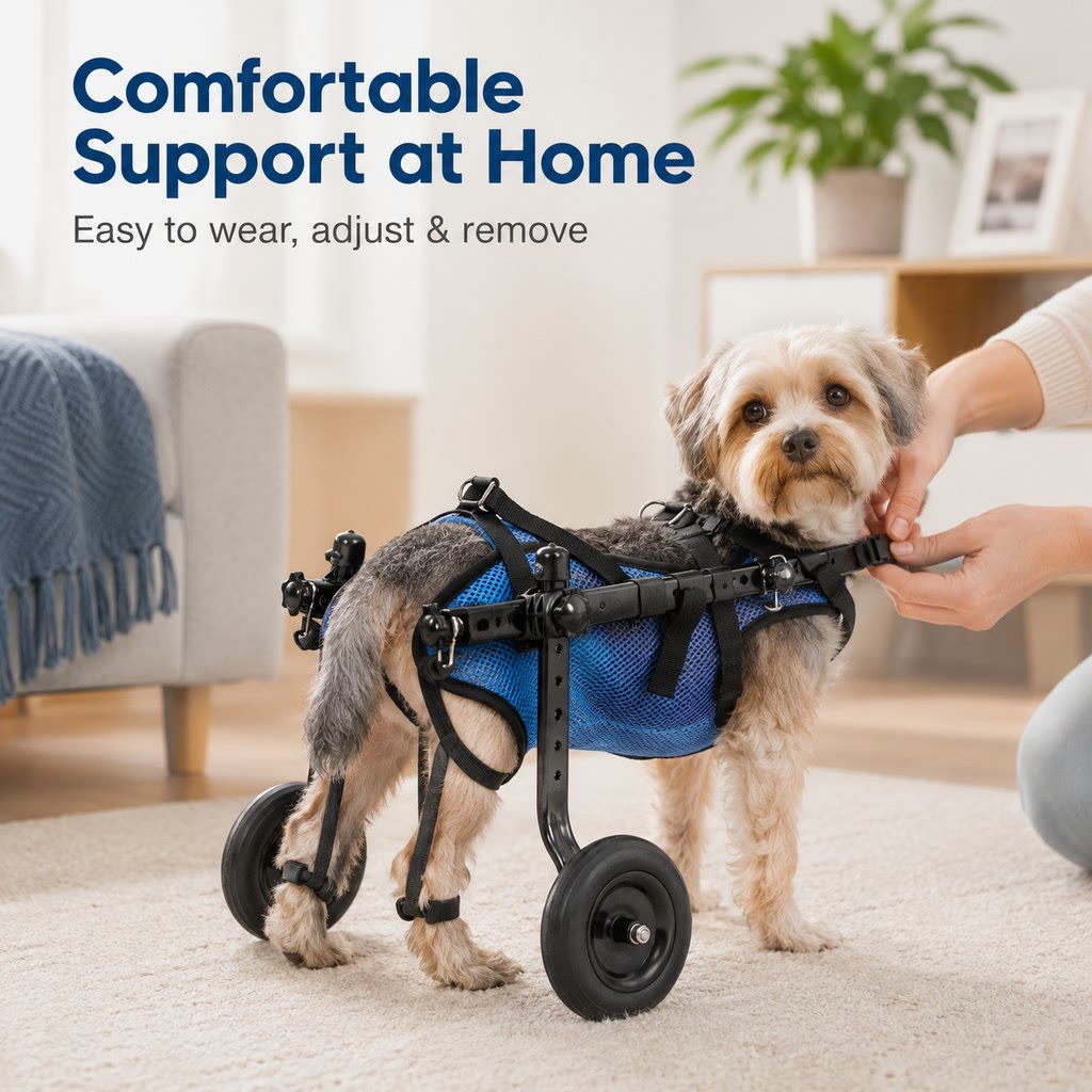 Heeipaw MoveCare Dog Wheelchair – Mobility Support Cart for Senior & Recovery Dogs - image 2