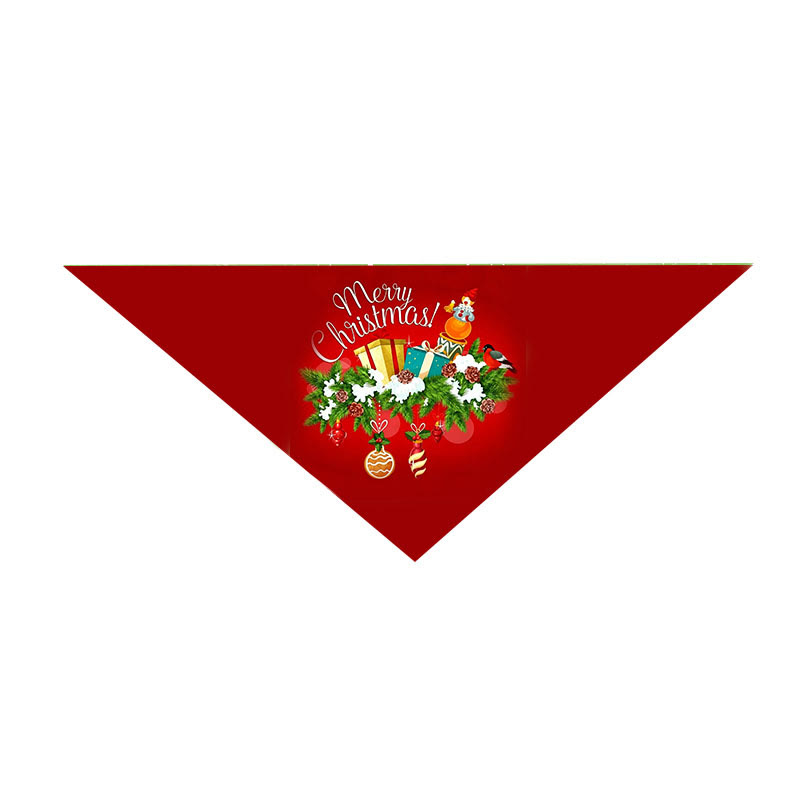 Heeipaw Christmas Dog Bandana – Festive Plaid Pet Scarf For Dogs & Cats  - image 6
