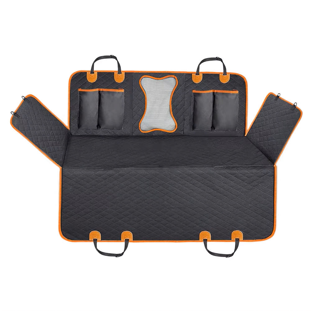 Heeipaw Waterproof Dog Car Seat Cover – Premium Back Seat Protector for Dogs, Scratch Resistant Pet Travel Mat for Cars & SUVs - image 3