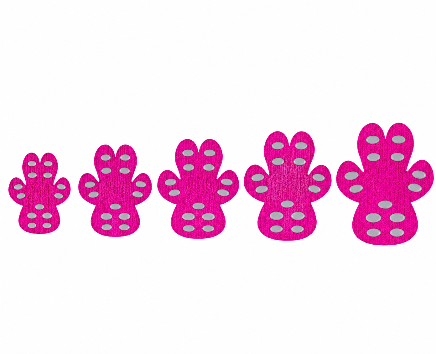 Heeipaw Anti-Slip Dog Paw Grips – Invisible Paw Protector Stickers for Better Traction, Toe Pads for Dogs Walking on Smooth Floors - Pink (set of four) - 3XL - image 9