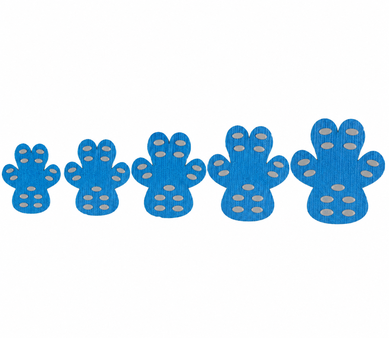 Heeipaw Anti-Slip Dog Paw Grips – Invisible Paw Protector Stickers for Better Traction, Toe Pads for Dogs Walking on Smooth Floors - Blue (set of four) - 3XL - image 8