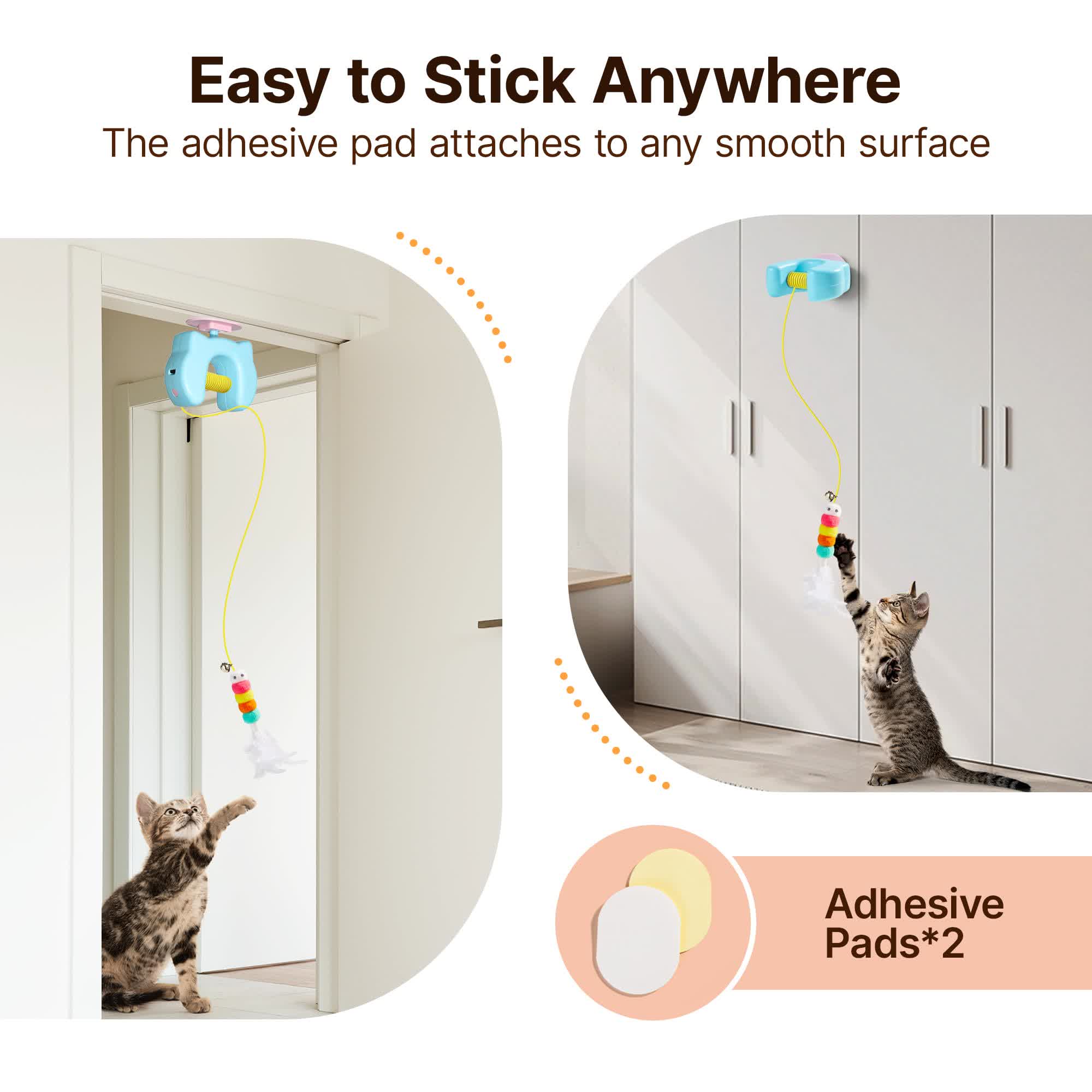 Heeipaw Interactive Cat Toy – Automatic Self-play Teaser Toy For Cats, Keeps Indoor Cats Active & Entertained - image 5