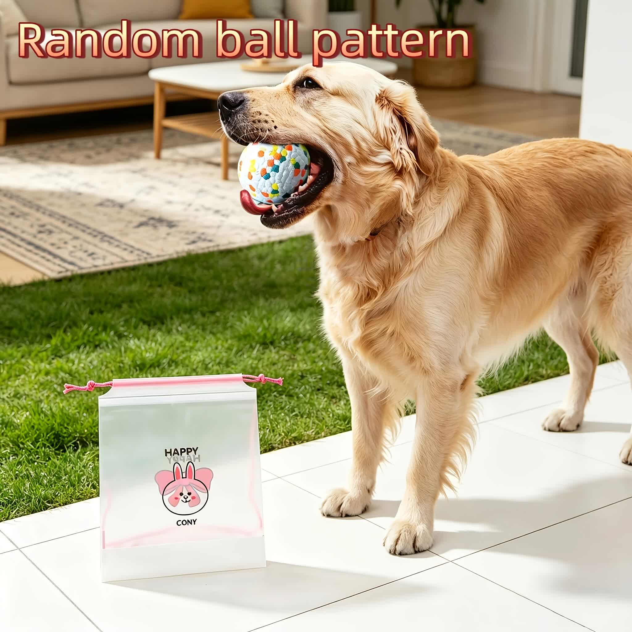 Heeipaw ETPU Durable Dog Ball – Tough Chew Toy for Large Dogs, Lightweight Floating Fetch Ball - image 8