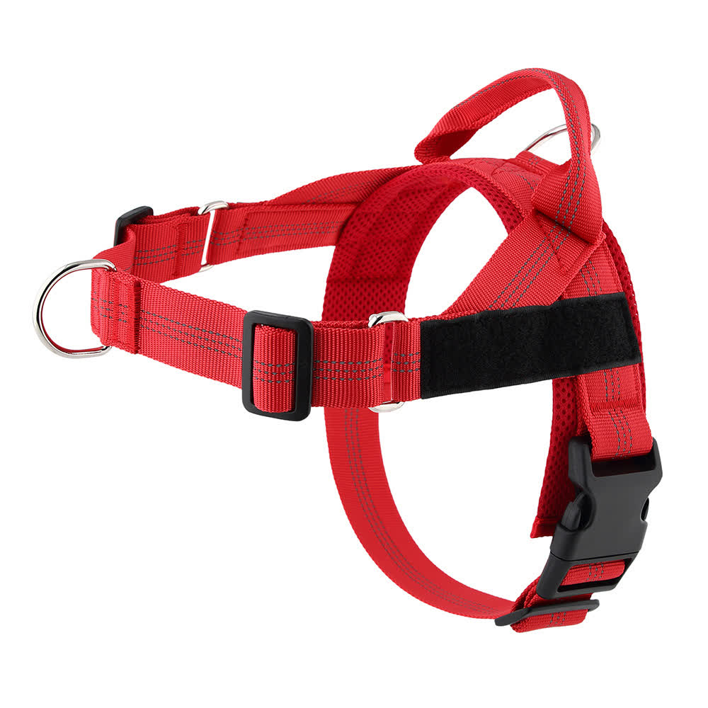 Heeipaw No-Pull Dog Harness – Adjustable Vest Harness for Medium & Large Dogs, Comfortable Walking & Outdoor Control - Red - XL - image 13