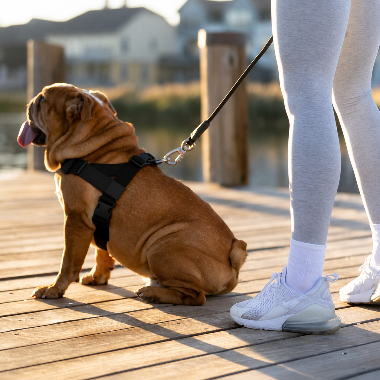 Heeipaw No-Pull Dog Harness – Adjustable Vest Harness for Medium & Large Dogs, Comfortable Walking & Outdoor Control - image 2