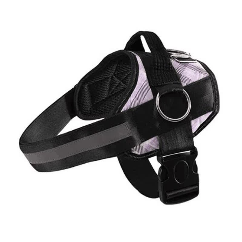 Heeipaw No-Pull Dog Harness & Leash Set – Breathable Reflective Adjustable Walking Vest - Light Pink - 2XL - image 6