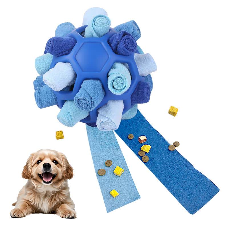 Heeipaw Dog Snuffle Ball Toy - Chewable Interactive Toy, Calming Puzzle Slow Feeder Snack Dispenser for Small Dogs, Anxiety Reli - image 1