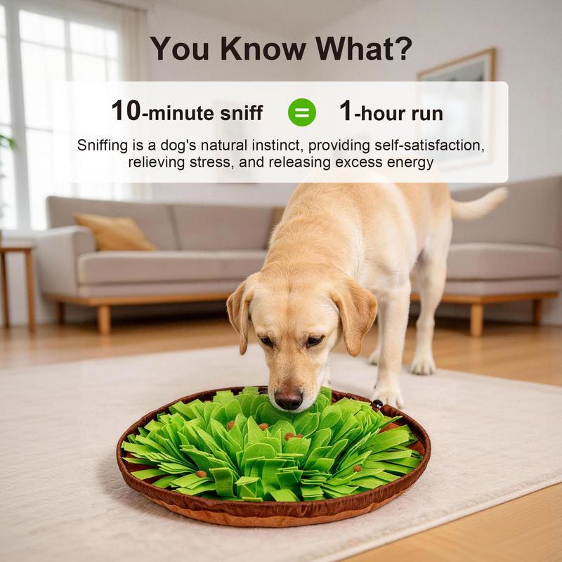 Heeipaw Dog Snuffle Mat – Interactive Nose Work Feeding Mat for Mental Stimulation, Slow Feeding & Boredom Relief - image 2