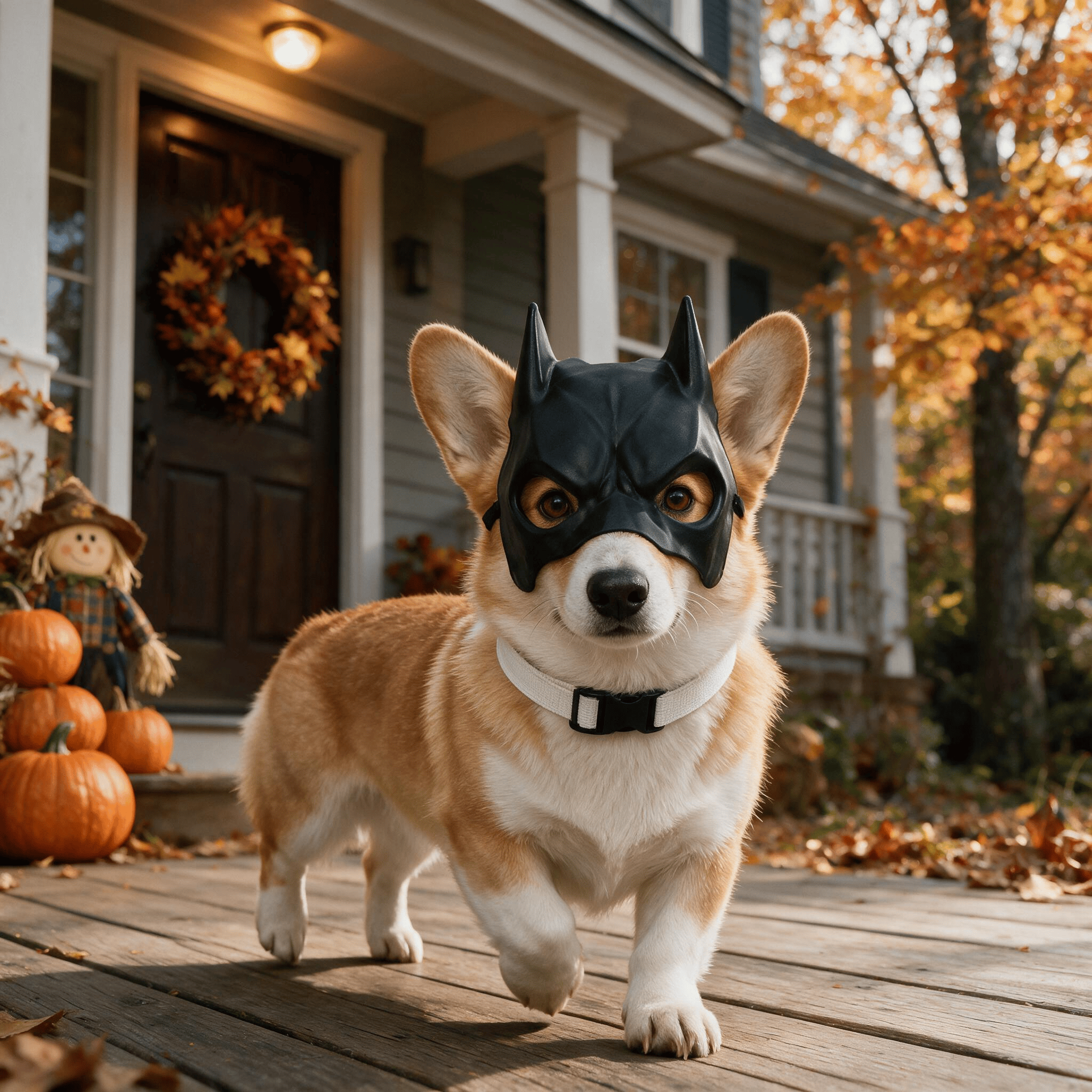 Heeipaw Halloween Pet Mask for Cats & Small Dogs, Funny Plastic Cosplay Costume Mask, Cute Party Photo Prop for Halloween Dress  - image 5