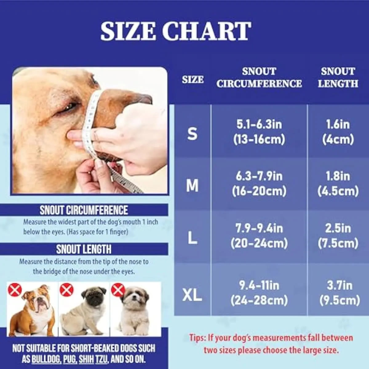 Heeipaw Dog Muzzle for Varies Dogs - Air Mesh Muzzle for Varies Sized Dog | Adjustable No Bark Dogs Muzzles for Scavenging Licki - image 5