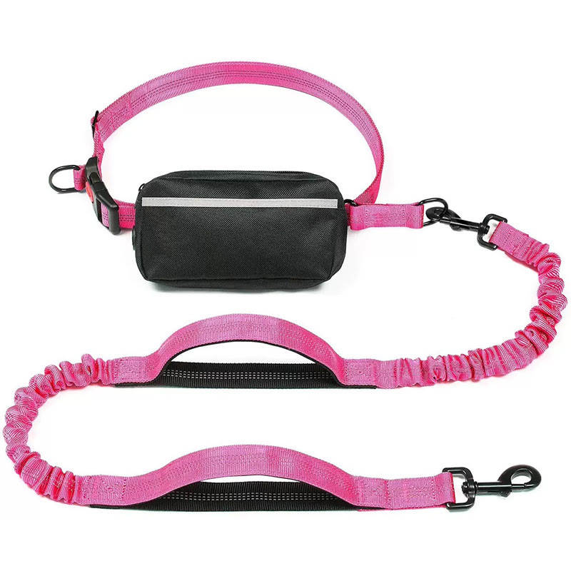 Heeipaw Hands Free Dog Leash with Zipper Pouch, Dual Padded Handles and Durable Bungee for Walking, Jogging and Running Your Dog - image 10
