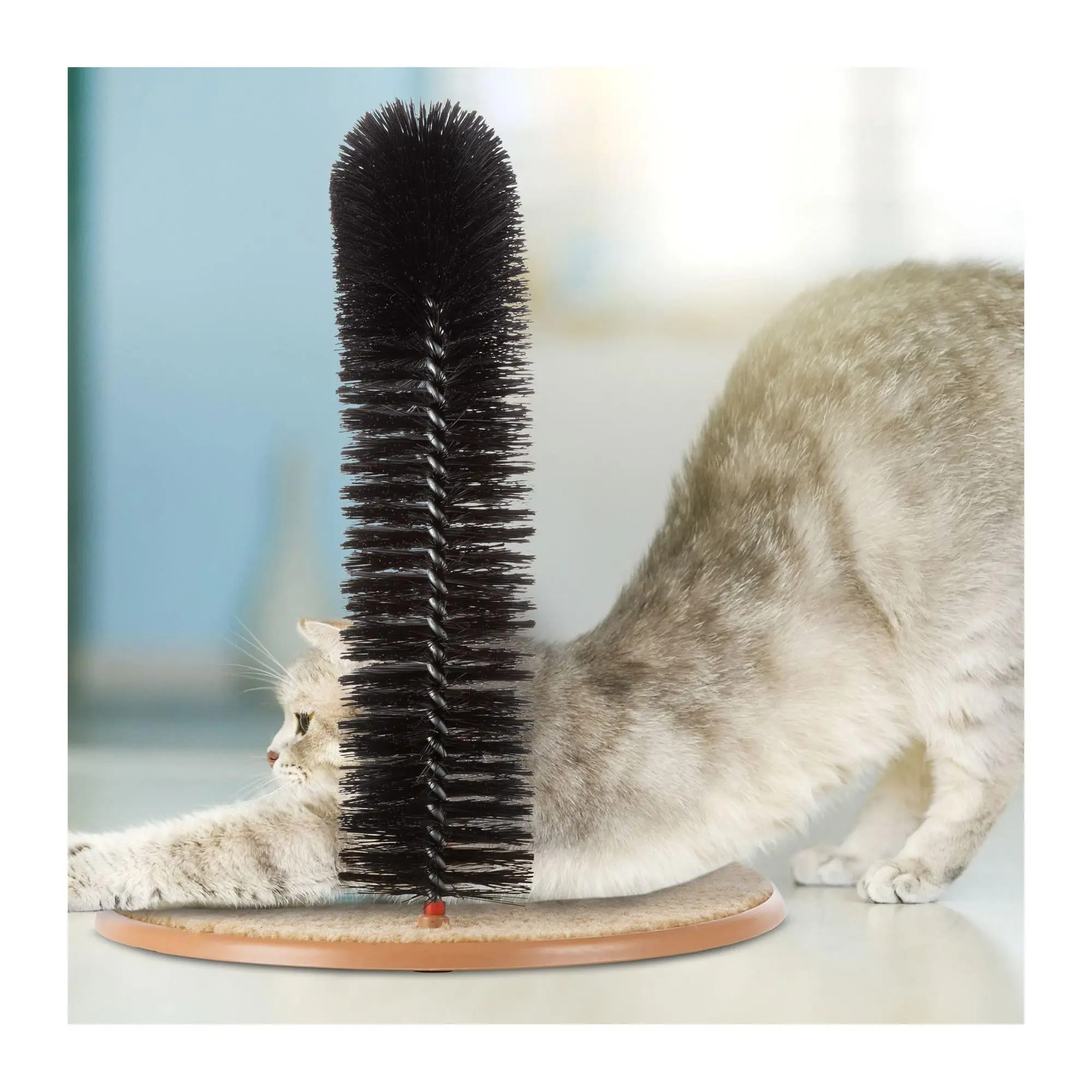 Heeipaw Cat Se lf-Groomer Bris tle Ring Brush Cat Arch - image 2