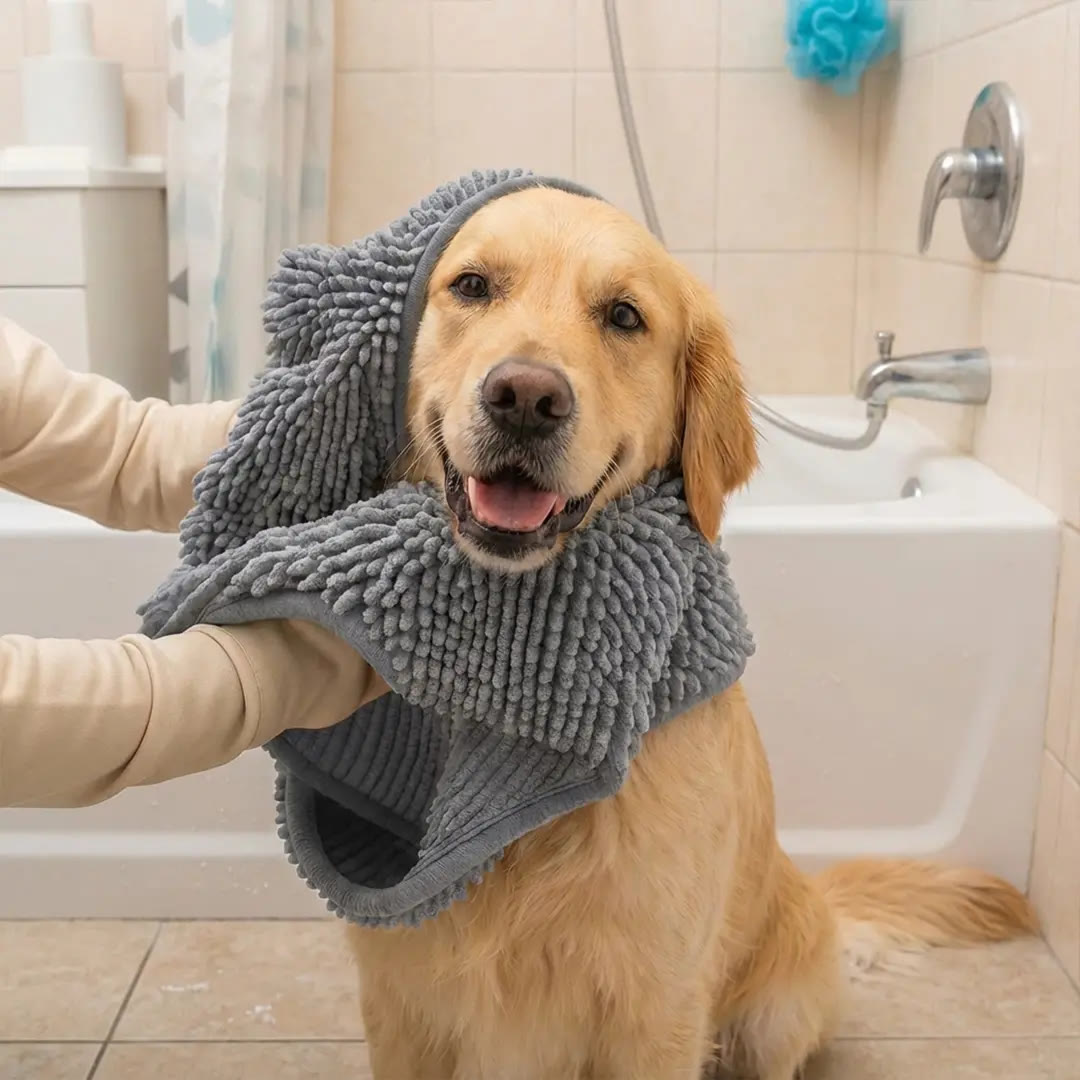 Heeipaw Muddy Mat Doggy Dryer Shammy Towel - image 1