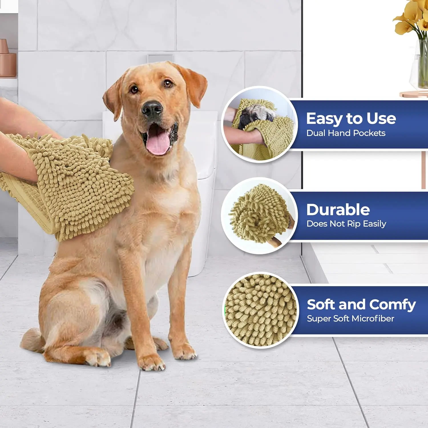 Heeipaw Muddy Mat Doggy Dryer Shammy Towel - image 6