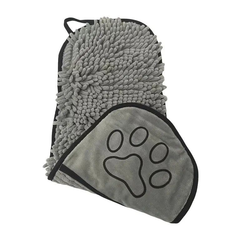 Heeipaw Muddy Mat Doggy Dryer Shammy Towel - Grey - image 8
