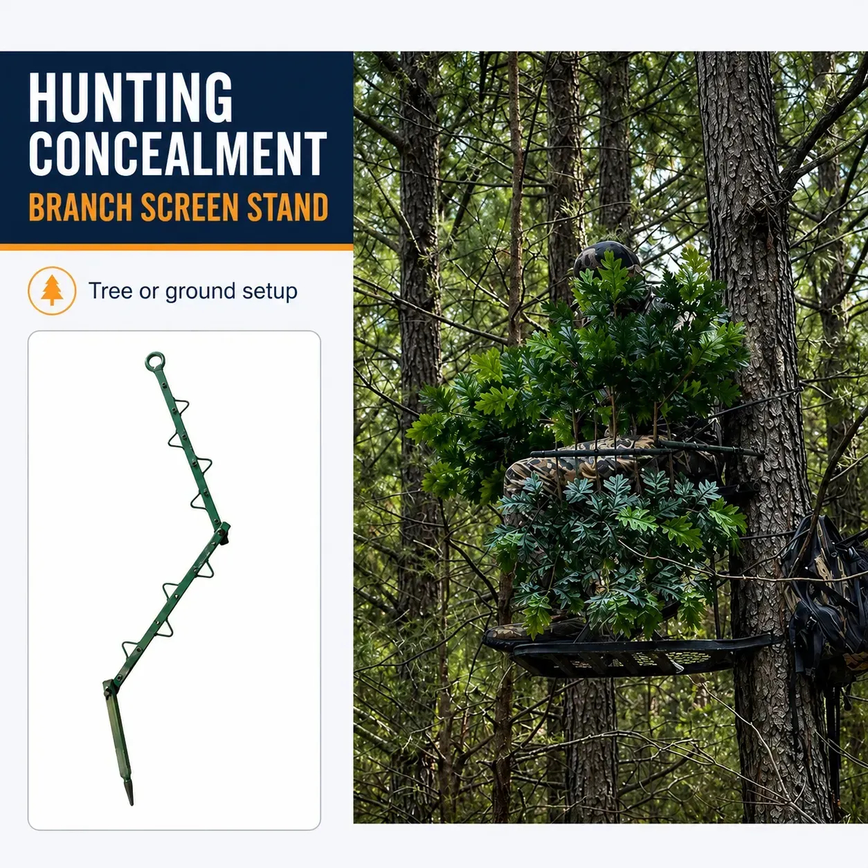 Hunting Branch Screen Rapid Stealth Setup
