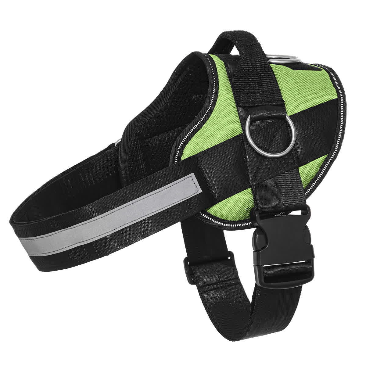 Heeipaw No-Pull Dog Harness & Leash Set – Breathable Reflective Adjustable Walking Vest - Green - 2XL - image 10