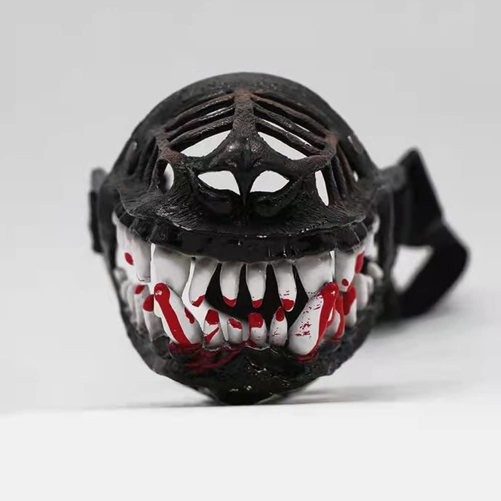 Heeipaw Funny Horror Dog Muzzle with Adjustable Straps, Prevent Barking Chewing, Dog Muzzle for Small Medium Large Dogs Hallowee - image 4