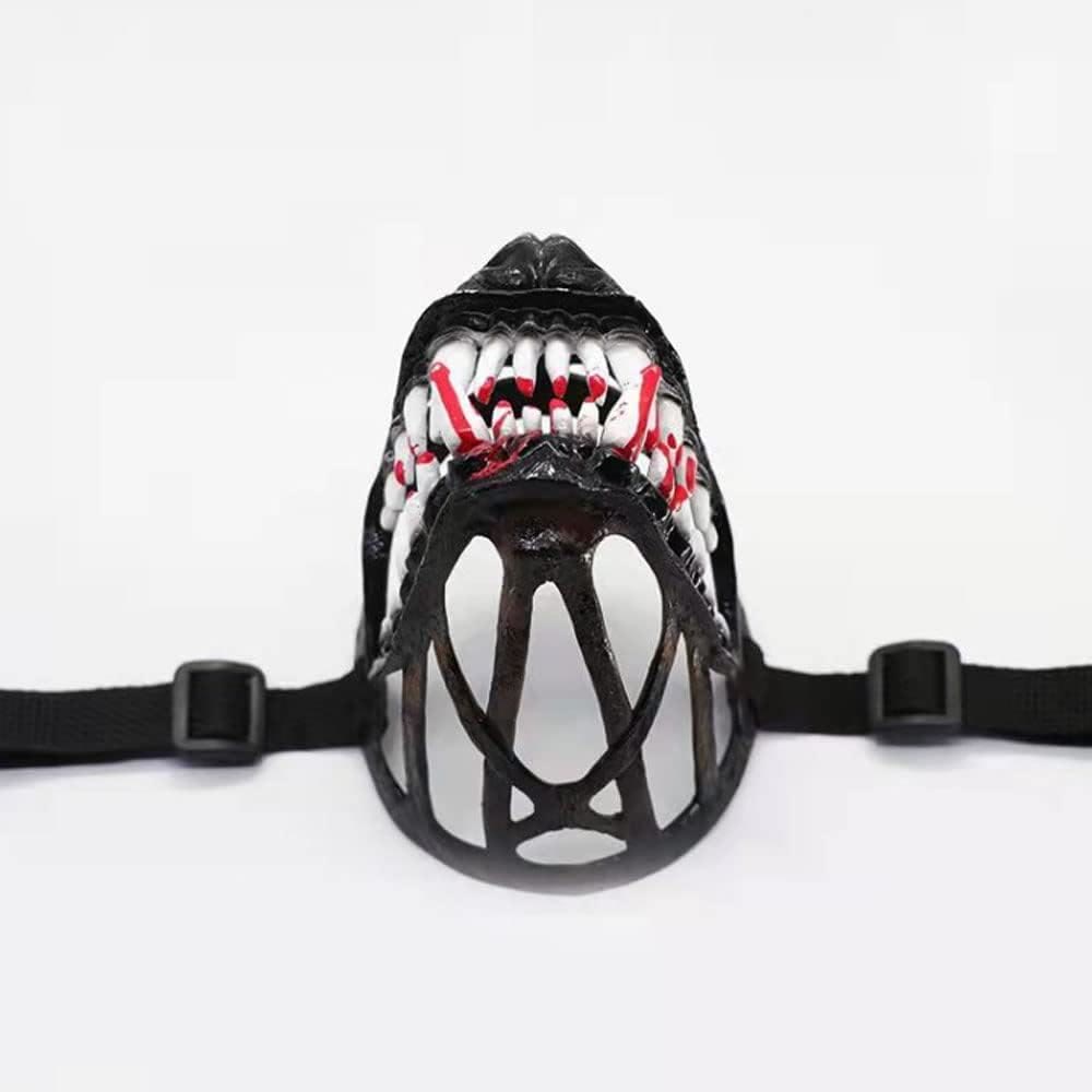 Heeipaw Funny Horror Dog Muzzle with Adjustable Straps, Prevent Barking Chewing, Dog Muzzle for Small Medium Large Dogs Hallowee - image 6