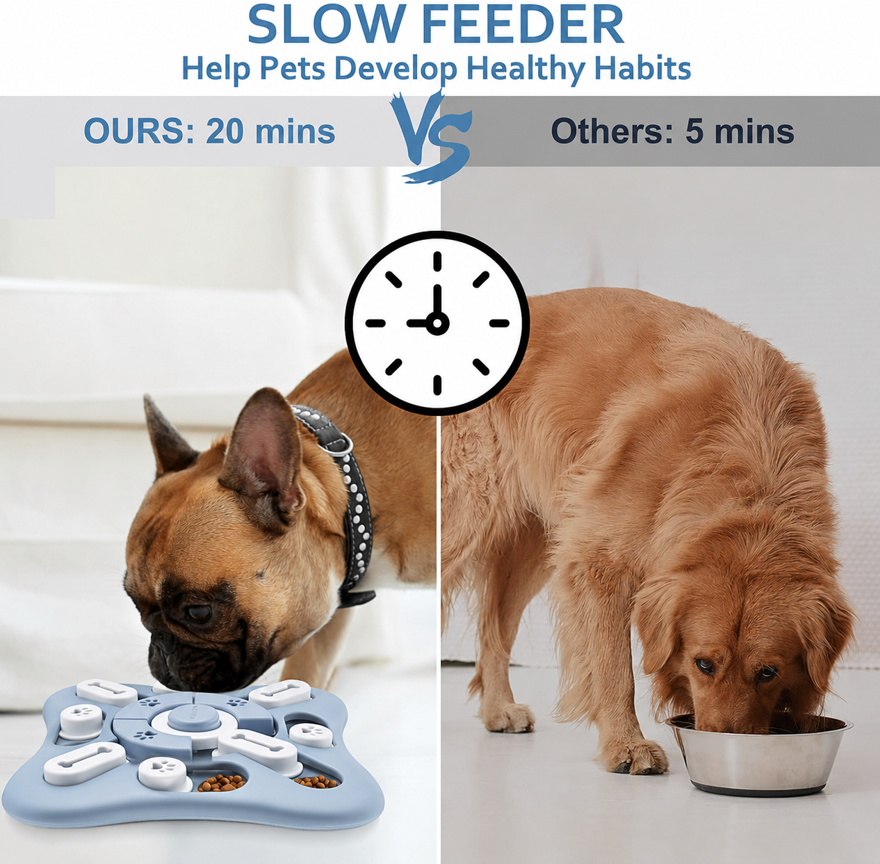 Heeipaw Interactive Dog Puzzle Toy – Treat Dispensing Slow Feeder Toy for Dogs, Mental Stimulation & Boredom Relief